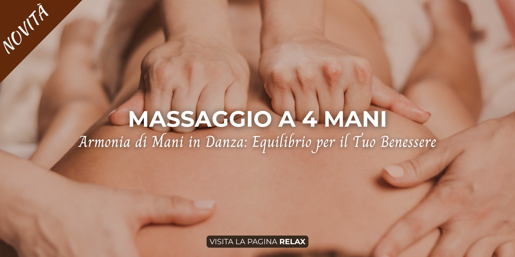 massaggio a 4 mani banner